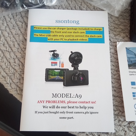 Dash cam ssontong model a9 - Picture 4 of 4